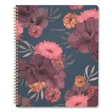Dark Romance Weekly-monthly Planner, 11 X 8.5, Floral, 2021-2022