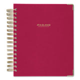Harmony Daily Hardcover Planner, 8.75 X 7, Berry, 2021