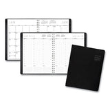 Contemporary Weekly-monthly Planner, Block, 8.5 X 5.5, Graphite Cover, 2021