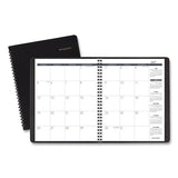 Monthly Planner, 8.75 X 7, Black, 2021