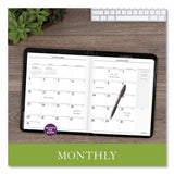 Executive Monthly Padfolio, 11 X 9, White, 2021