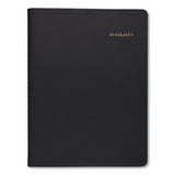 Weekly Appointment Book Ruled, Hourly Appts, 8.75 X 7, Black, 2021-2022