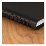 Weekly Appointment Book, Academic, 11 X 8.25, Black, 2020-2021