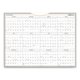 Wallmates Self-adhesive Dry Erase Monthly Planning Surface, 24 X 18