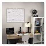 Wallmates Self-adhesive Dry Erase Yearly Calendar, 24 X 18, 2021