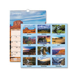Scenic Monthly Wall Calendar, 12 X 17, 2021