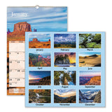 Scenic Monthly Wall Calendar, 15.5 X 22.75, 2021