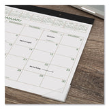 Two-color Desk Pad, 22 X 17, 2021