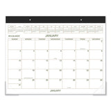 Two-color Desk Pad, 22 X 17, 2021