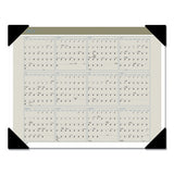 Executive Monthly Desk Pad Calendar, 22 X 17, Buff, 2021
