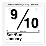 Today Is Daily Wall Calendar Refill, 6 X 6, White, 2021