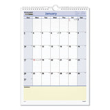 Quicknotes Wall Calendar, 12 X 17, 2021