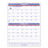 Two-month Wall Calendar, 22 X 29, 2021