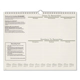 Recycled Wall Calendar, 15 X 12, 2021