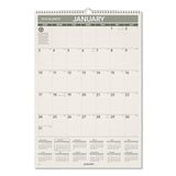 Recycled Wall Calendar, 15 X 12, 2021