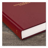 Standard Diary Daily Diary, Recycled, Red, 9.44 X 7.5, 2021