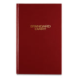 Standard Diary Daily Diary, Recycled, Red, 12.13 X 7.69, 2021