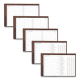 Signature Collection Monthly Clipfolio, 11 X 8, Distressed Brown, 2021