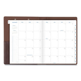 Signature Collection Monthly Clipfolio, 11 X 8, Distressed Brown, 2021