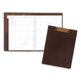 Signature Collection Monthly Clipfolio, 11 X 8, Distressed Brown, 2021