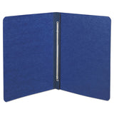 Pressboard Report Cover, Prong Clip, Letter, 3" Capacity, Dark Blue