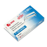 Premium Two-piece Paper Fasteners, 1" Capacity, 2.75" Center To Center, Silver, 50-box