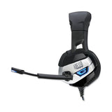 Xtream G2 Stereo Usb Gaming Headphones For Pc And Cloud Gaming, Binaural, Over The Head, Black-blue