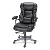 Alera Birns Series High-back Task Chair, Supports Up To 250 Lb, 18.11" To 22.05" Seat Height, Black Seat-back, Chrome Base