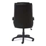 Alera Brosna Series Mid-back Task Chair, Supports Up To 250 Lb, 18.15" To 21.77 Seat Height, Black Seat-back, Black Base