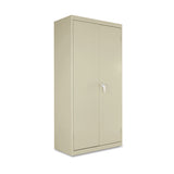 Economy Assembled Storage Cabinet, 36w X 18d X 72h, Putty