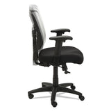 Alera Elusion Series Mesh Mid-back Swivel-tilt Chair, Supports Up To 275 Lb, 17.9" To 21.8" Seat Height, Gray Seat