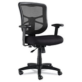 Alera Elusion Series Mesh Mid-back Swivel-tilt Chair, Supports Up To 275 Lb, 17.9" To 21.8" Seat Height, Light Blue Seat