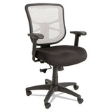 Alera Elusion Series Mesh Mid-back Swivel-tilt Chair, Supports Up To 275 Lb, 17.9" To 21.8" Seat Height, Light Blue Seat
