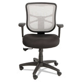 Alera Elusion Series Mesh Mid-back Swivel-tilt Chair, Supports Up To 275 Lb, 17.9" To 21.8" Seat Height, Light Blue Seat