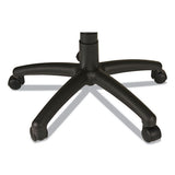Alera Etros Series Mesh Stool, 36.13" Seat Height, Supports Up To 275 Lbs, Black Seat-black Back, Black Base
