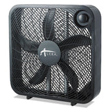 3-speed Box Fan, Black