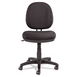 Alera Interval Series Swivel-tilt Task Chair, Supports Up To 275 Lbs, Black Seat-black Back, Black Base