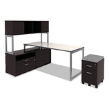 Alera Open Office Low Storage Cab Cred, 29 1-2w X 19 1-8d X 22 7-8h, Espresso