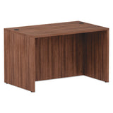 Alera Valencia Series Straight Desk Shell, 47.25w X 29.5d X 29.63h, Espresso