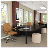 Alera Valencia Series D Top Desk, 71w X 35.5d X 29.63h, Espresso