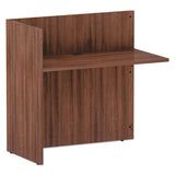 Alera Valencia Reversible Reception Return, 44 1-8w X 23 5-8d X 41 1-2h, Espresso