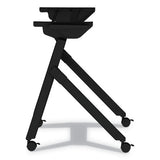 Flip And Nest Table Base, 32 1-4w X 23 5-8d X 28 1-2h, Black