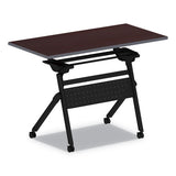 Flip And Nest Table Base, 32 1-4w X 23 5-8d X 28 1-2h, Black