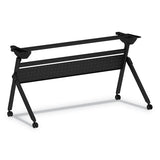 Flip And Nest Table Base, 32 1-4w X 23 5-8d X 28 1-2h, Black