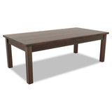 Alera Valencia Series Occasional Table, Rectangle,23-5-8w X 20d X 20-3-8h, Black
