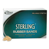 Sterling Rubber Bands, Size 8, 0.03" Gauge, Crepe, 1 Lb Box, 7,100-box