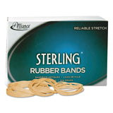 Sterling Rubber Bands, Size 8, 0.03" Gauge, Crepe, 1 Lb Box, 7,100-box