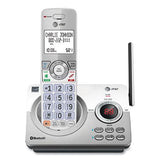 Connect To Cell Dl72310 Cordless Telephone, Base And 2 Additional Handsets, White-silver