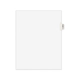Avery-style Preprinted Legal Side Tab Divider, Exhibit C, Letter, White, 25-pack, (1373)