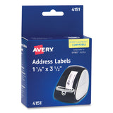 Thermal Printer Labels, Thermal Printers, 1.13 X 3.5, Clear, 120-roll, 1 Roll-pack